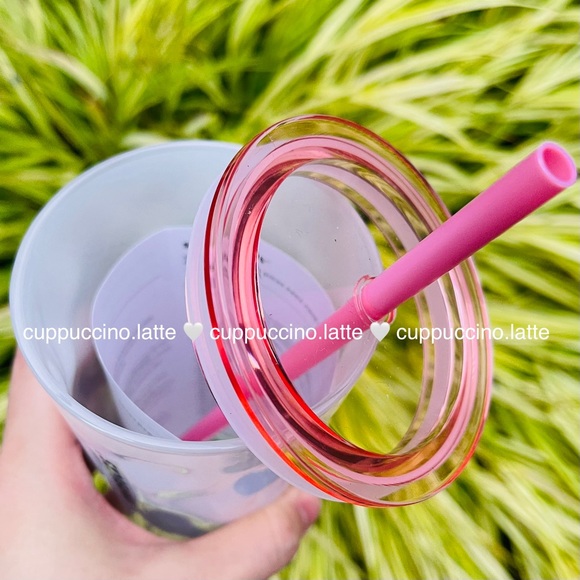 starbucks 2022 holiday mottled milky luster glass cold cup tumbler